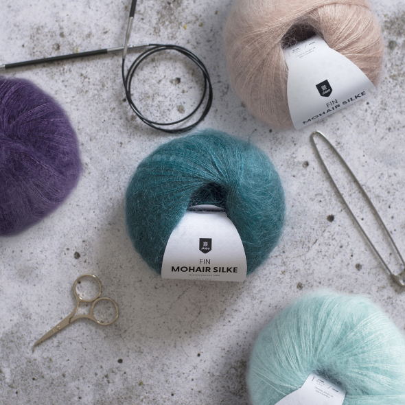 Fin Mohair Silke